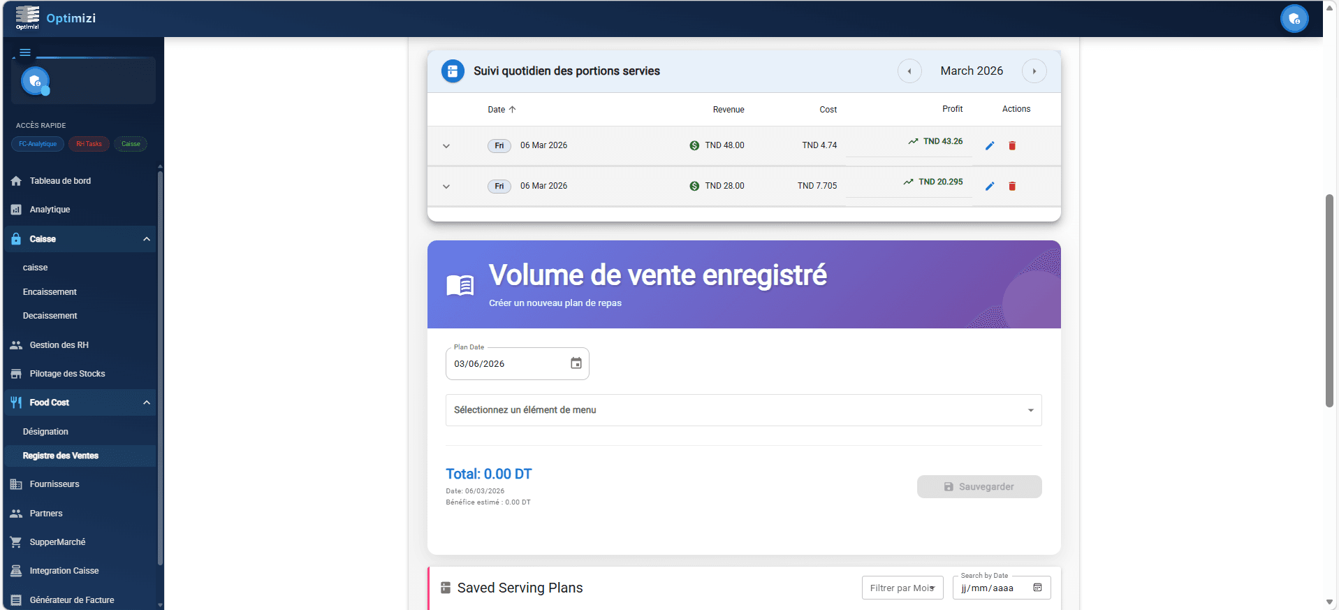 Analyse des Ventes